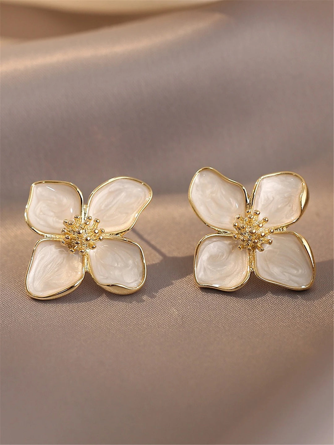 Flower Stud Earrings