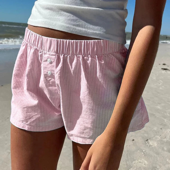 Mae™ Buttoned Summer Shorts