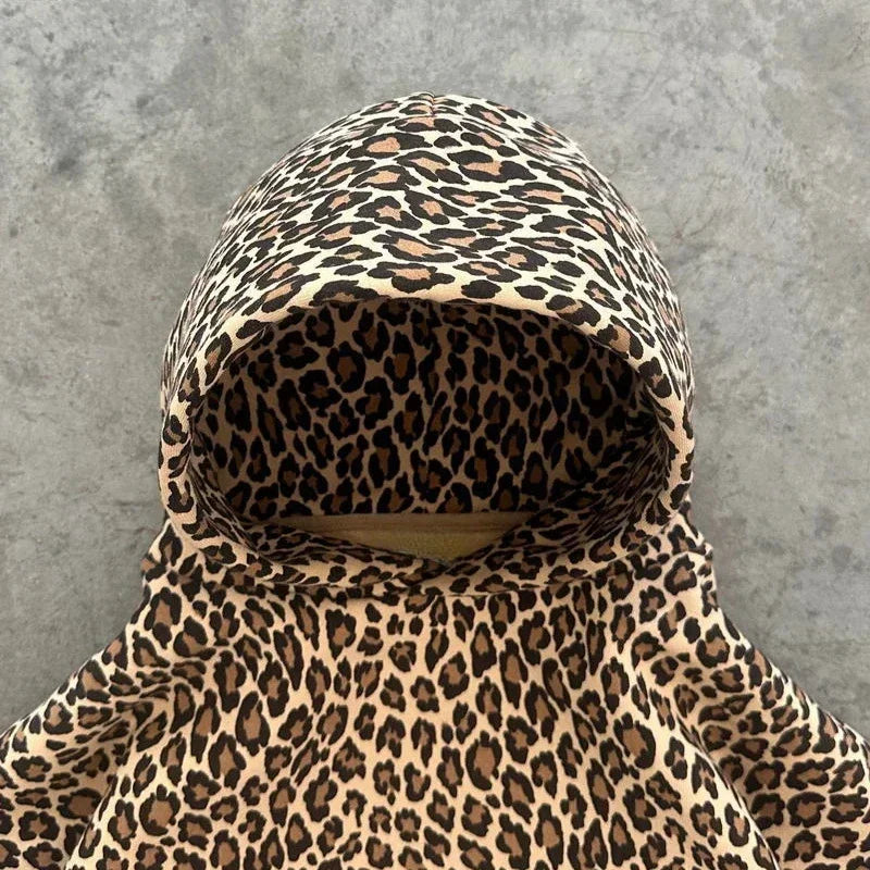 Asher™ Leopard Print Hoodie