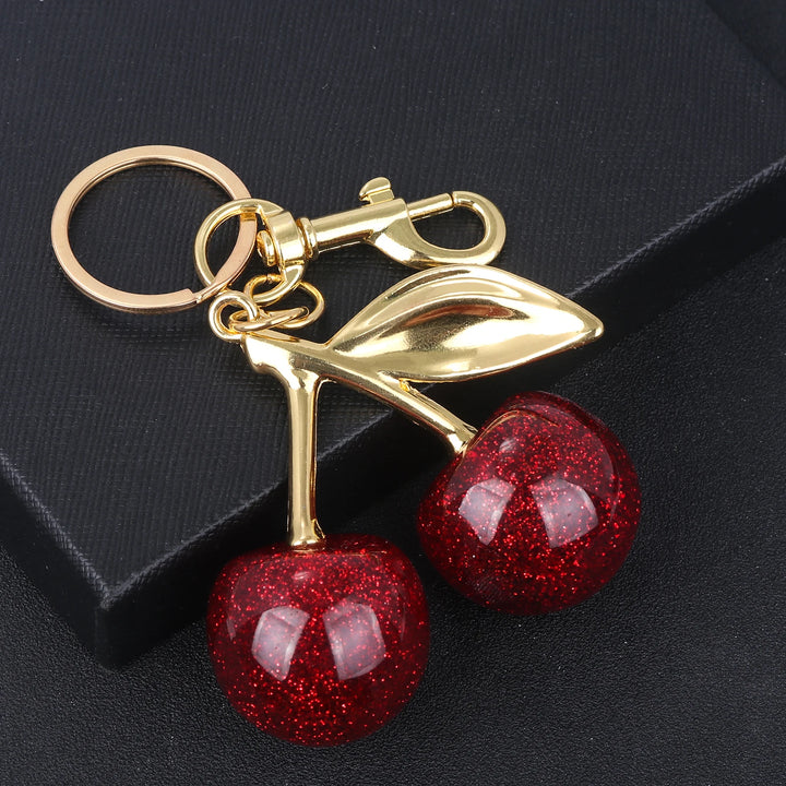 Red Cherry Bag Charm