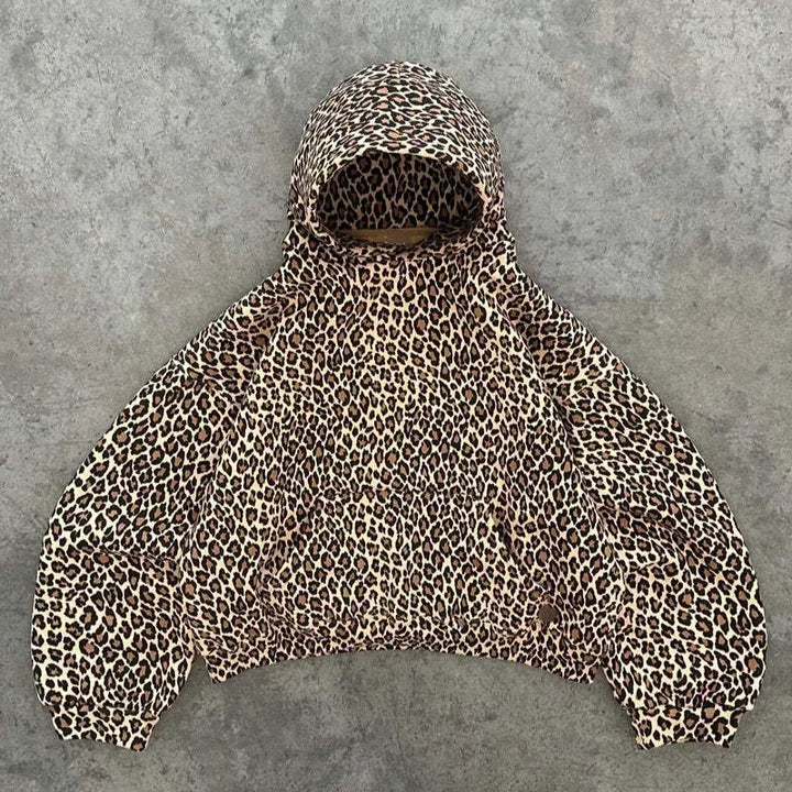 Asher™ Leopard Print Hoodie