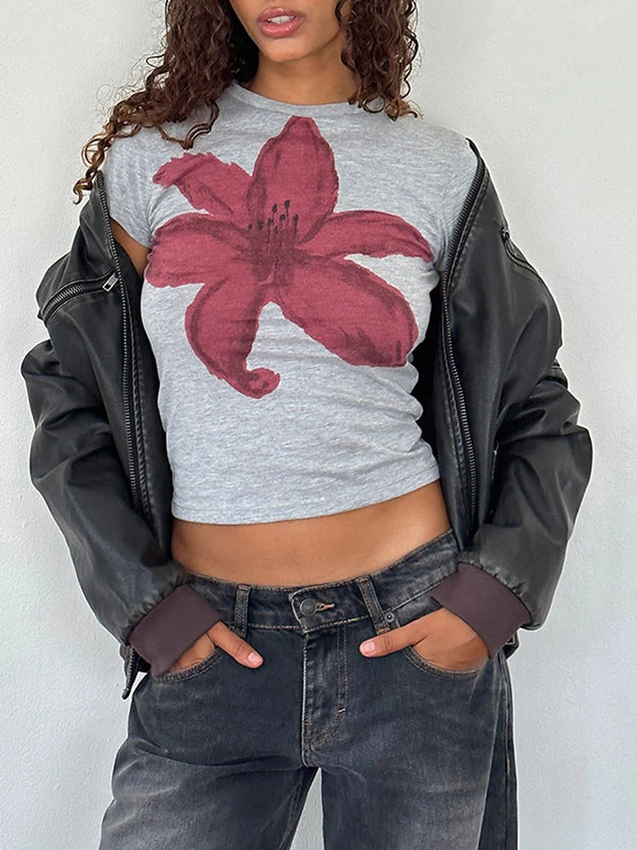 Hibiscus™ Flower Baby Tee