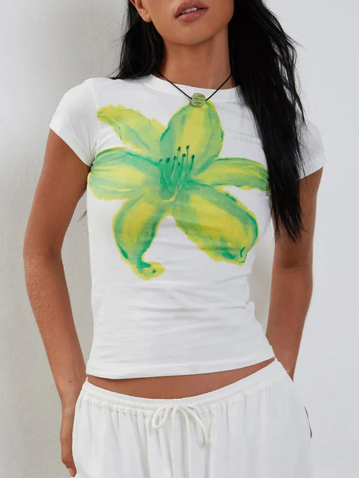 Hibiscus™ Flower Baby Tee